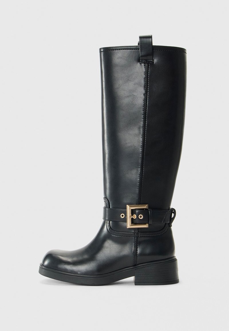 Armani Exchange Kauboi-/mootorrattasaapad - black/must - Zalando.ee