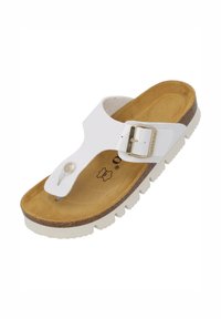 Palado KOS LACK - Sandaler m/ tåsplit - weiß lack