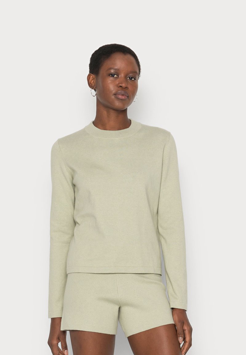 Damen Strickjacken | esmé studios JUNE Strickpullover desert sage/hellgrün - UY70108 Damen Strickjacken | esmé studios JUNE Strickpullover desert sage/hellgrün - UY70108