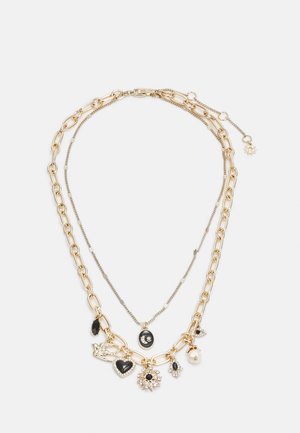 ROW FRONTAL - Ogrlica - gold-coloured/jet/cry