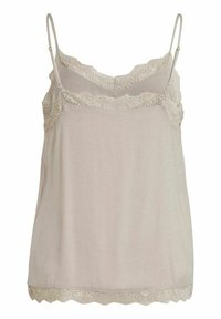 VILA Top - light grey