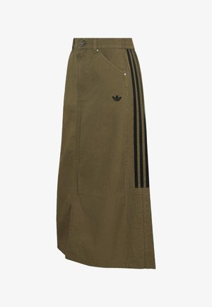 adidas Originals, ADIDAS ORIGINALS PARACHUTE SKIRT - A-snit nederdel - olive strata