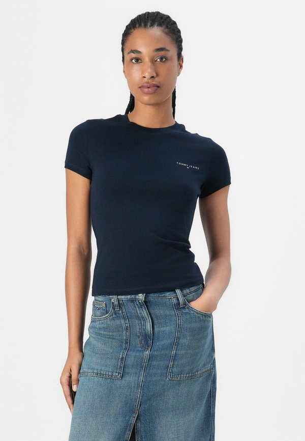 SLIM LINEAR TEE - Basic T-shirt2