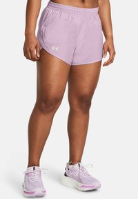 Under Armour FLY-BY - Pantalón corto de deporte - purple ace