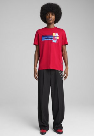 SCUDERIA FERRARI RACE GRAPHIC - T-shirt imprimé - rosso corsa