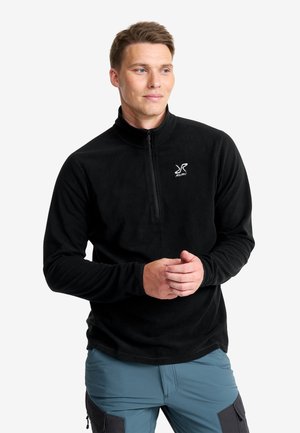 HIKER HALF-ZIP  - Fleecetröja - black