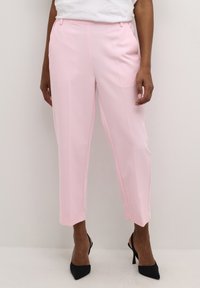 Kaffe - SAKURA CROPPED - Pantalon classique - pink mist Image miniature 1