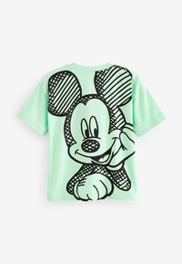 Next MICKEY MOUSE -REGULAR FIT - Marškinėliai su spaudiniu - green