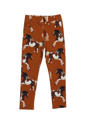 JOYFUL HORSES - Leggings - Trousers - brown