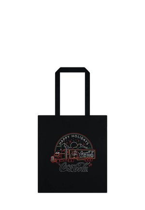 COCA COLA NEON TRUCK - Shopping bag - black