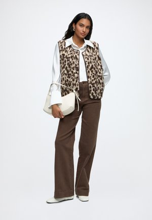 TOM TAILOR, SWEATVEST - Veste sans manches - beige java brown