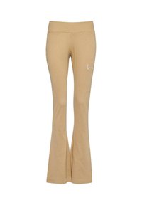 SMALL SIGNATURE FLA RIB - Stoffhose - sand