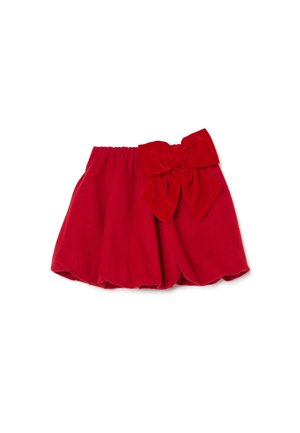 REGULAR FIT WITH BOW - Falda de globo - light red