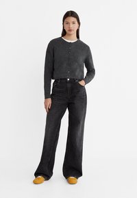 Stradivarius SOFT TOUCH - Kardigán - dark grey