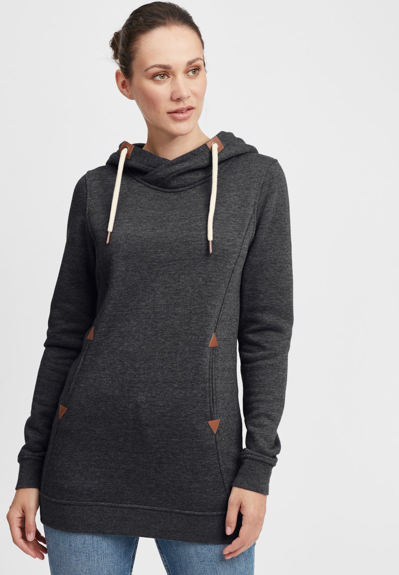 Damen Sweatshirts | Oxmo OXVICKY Kapuzenpullover dar grey m/dunkelgrau - CC01313 Damen Sweatshirts | Oxmo OXVICKY Kapuzenpullover dar grey m/dunkelgrau - CC01313