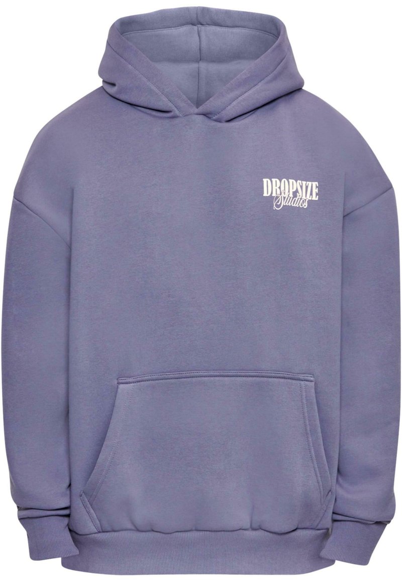 Dropsize OVERSIZE  STUDIOS  - Sweat à capuche - blue granite