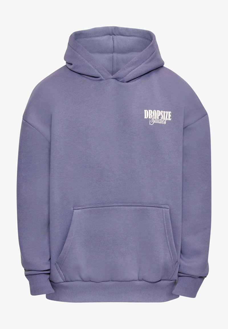 Dropsize OVERSIZE STUDIOS - Mikina s kapucí - blue granite