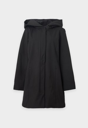 Vero Moda Curve, VMCSOFTSHELLDONA - Зимно палто - black