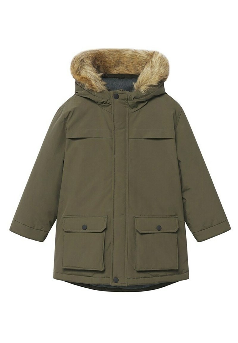 Mango Kids Abrigo de invierno - khaki