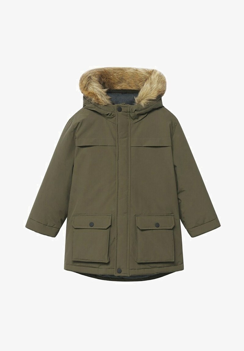 Mango Kids Abrigo de invierno - khaki