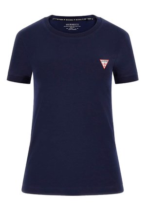 MINI TRIANGLE TEE - Basic T-shirt - blau