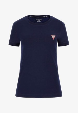 Guess MINI TRIANGLE TEE - T-shirt basique - blau