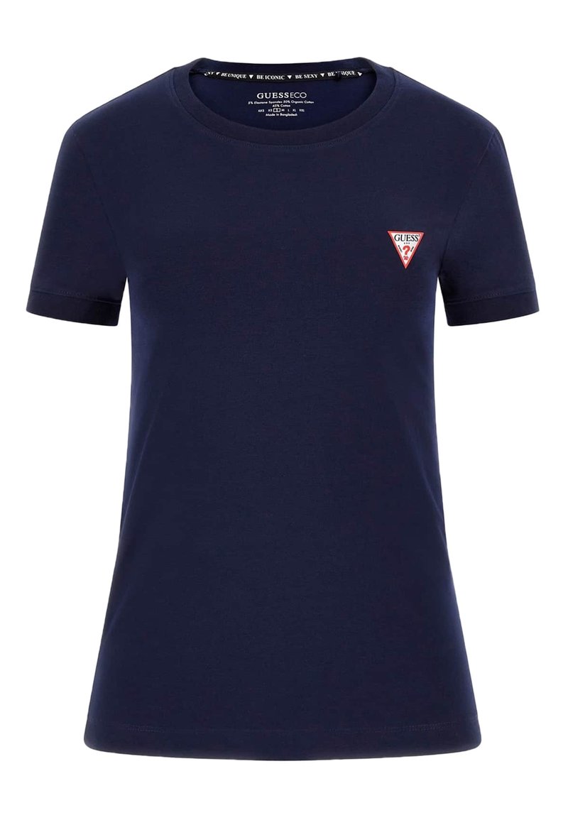 Guess MINI TRIANGLE TEE - T-shirt basique - blau