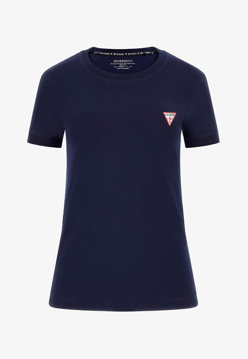 Guess MINI TRIANGLE TEE - T-shirt basique - blau