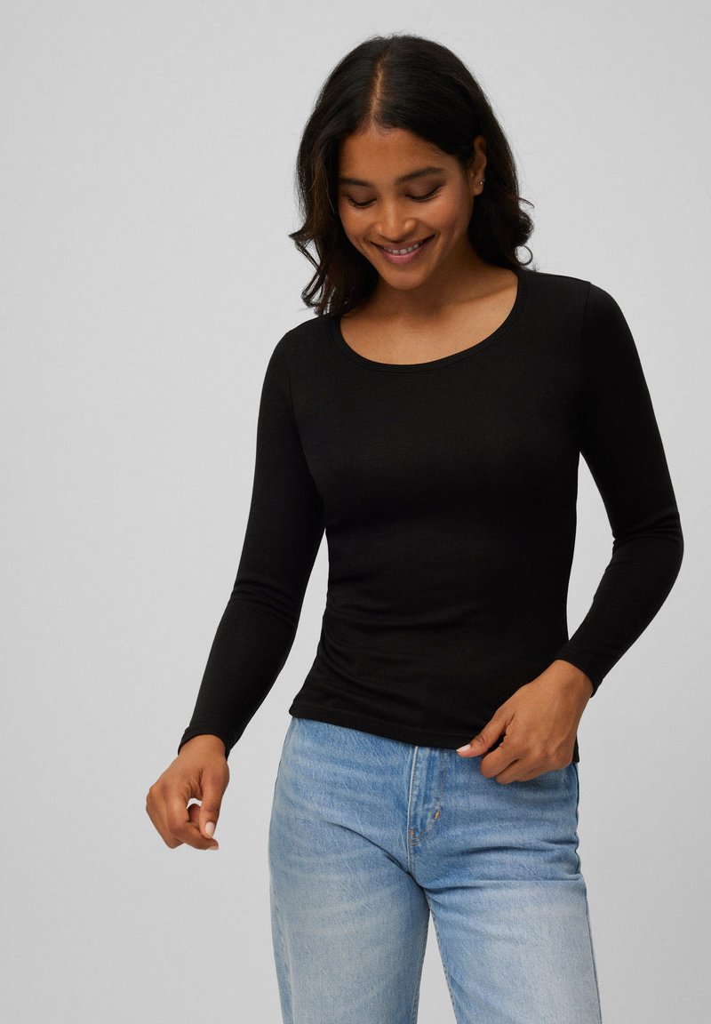 Ysabel Mora TÉRMICA MANGA LARGA TACTO EXTRASUAVE - Camiseta interior - black