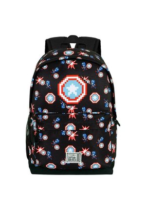 Karactermania HEROES MARVEL DC ECO - Tagesrucksack - Captain America pixel black