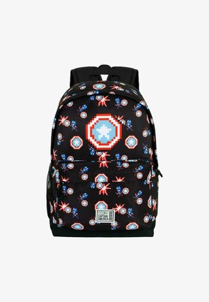 Karactermania HEROES MARVEL DC ECO - Sac à dos - Captain America pixel black