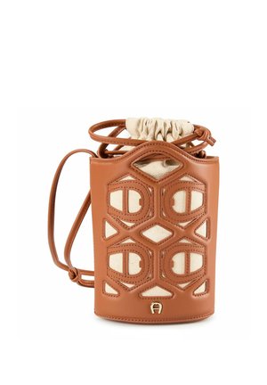 AZZURA MINI - Cross body bag - cognac brown