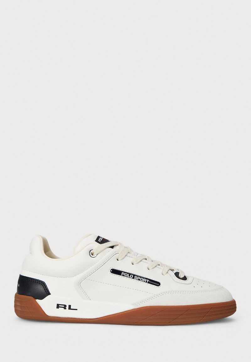 Polo Ralph Lauren - PS150 LEATHER SNEAKER - Tossud - white/black, Suurenda