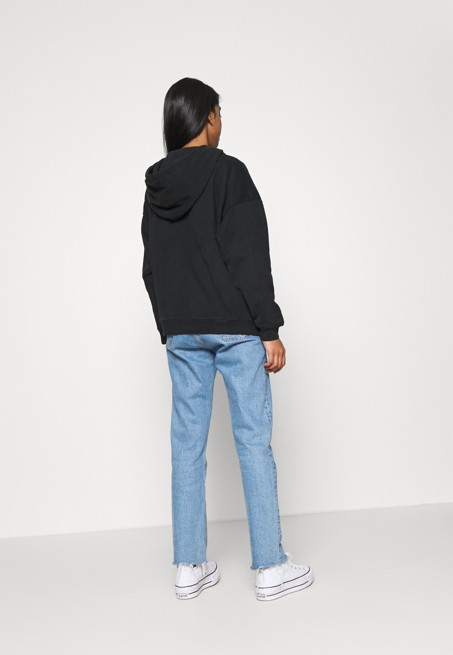 Levi's® GRAPHIC RIDER HOODIE - Sudadera - caviar/negro - Zalando.es