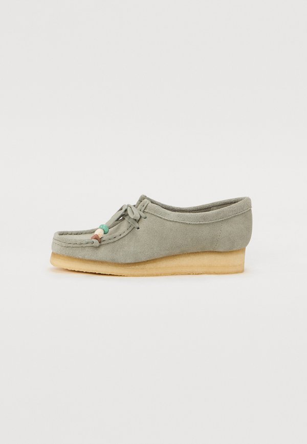 WALLABEE - Lace-ups - sage