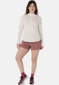 ASICS ICON 1/2 ZIP LS - Sports T-shirts - cream
