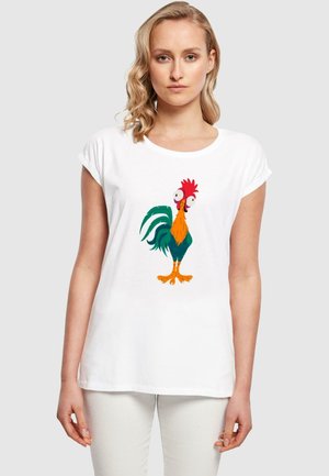 MOANA - HEI HEI - Print T-shirt - white