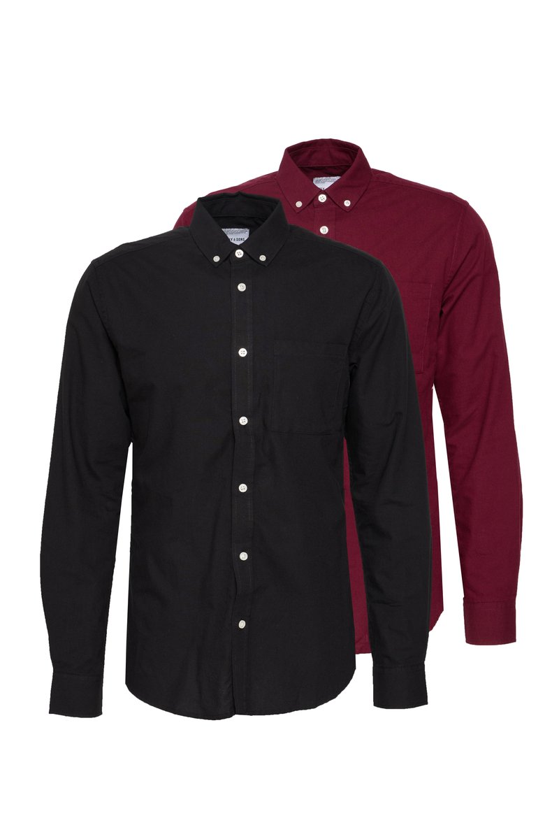 Only & Sons Overhemd zwart