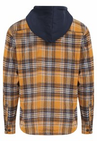 Redefined Rebel DALLAS SHIRT HOOD REGULAR FIT PLUS - Camisa - inca gold