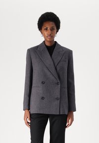 Malina JILL DOUBLE BREASTED - Blazer - grey fishbone