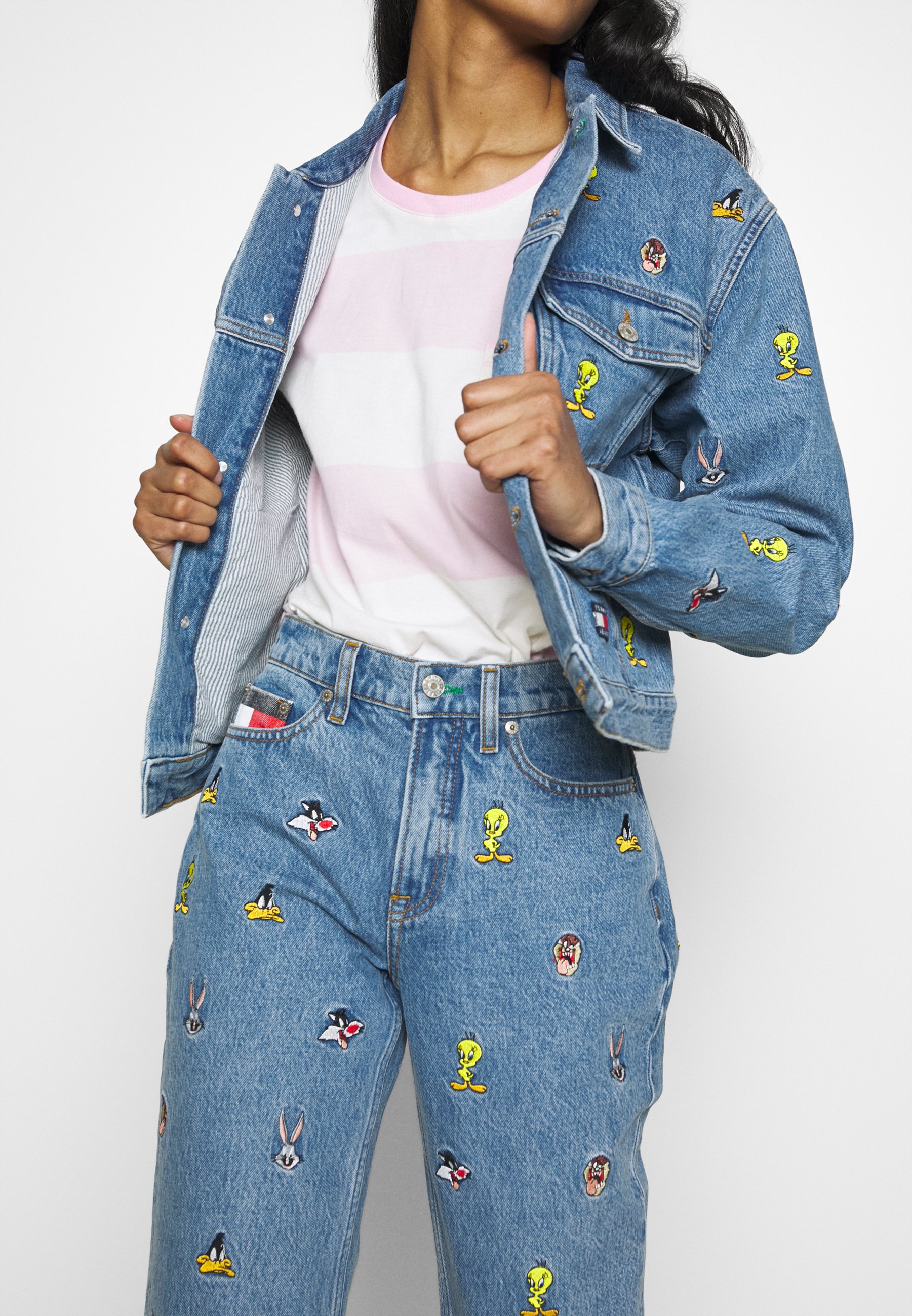 tommy hilfiger looney tunes jacket