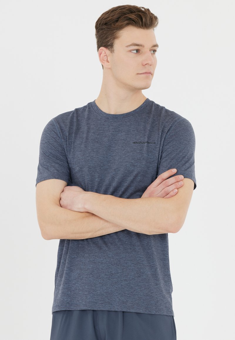 Endurance ABDON - Sport T-Shirt - ombre blue