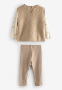 Next TABARD 3 PIECE SET  - REGULAR FIT - Stickad tröja - tan brown