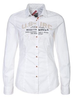 Overhemdblouse - white