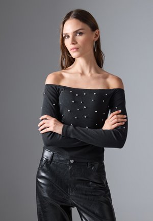 T-shirt à manches longues - black