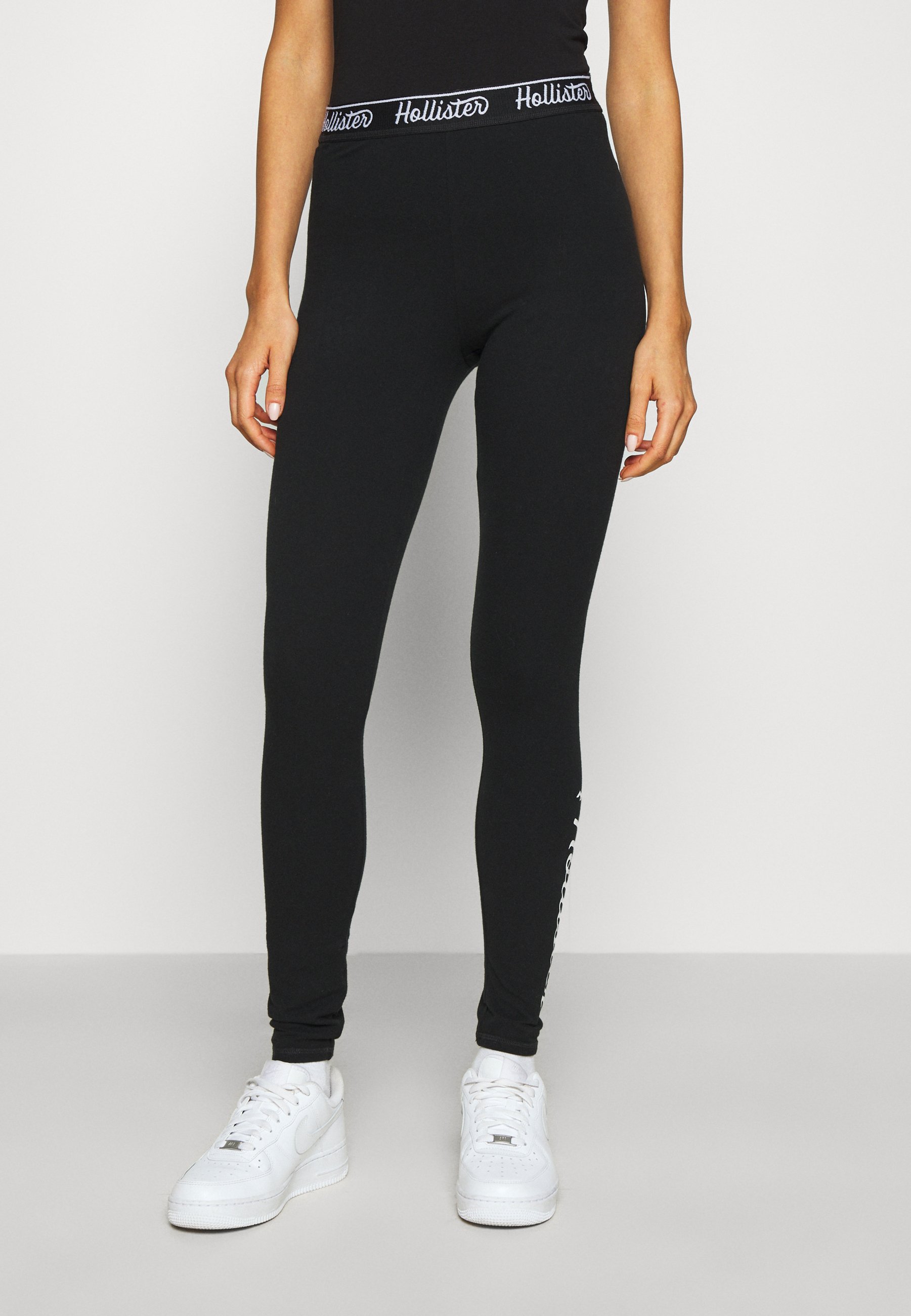 Hollister Co. GRAPHIC Leggings black Zalando.no Hollister Co. GRAPHIC - Leggings - black