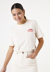 Garcia Camiseta estampada - whitecap