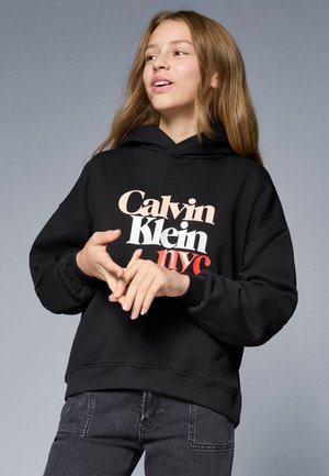 PEARL SIGNATURE HOODIE - Sweatshirt - black