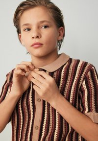 Next SHORT SLEEVE - REGULAR FIT - Košile - rust brown