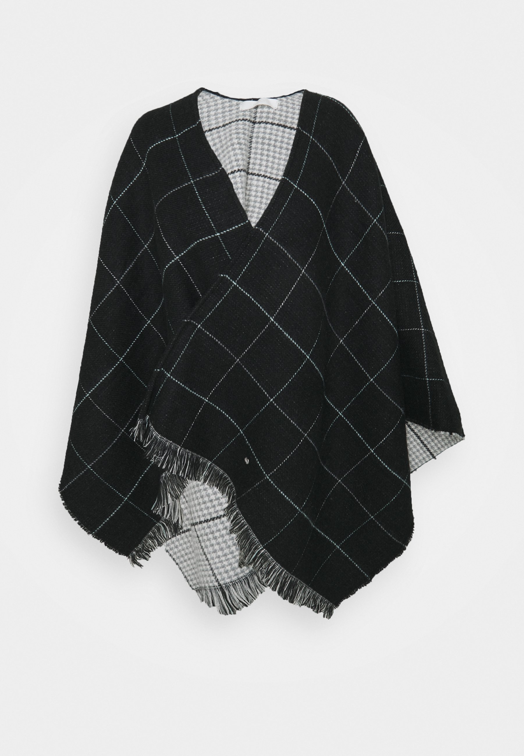 Women ONLTINA CHECK PONCHO - Cape Women ONLTINA CHECK PONCHO - Cape